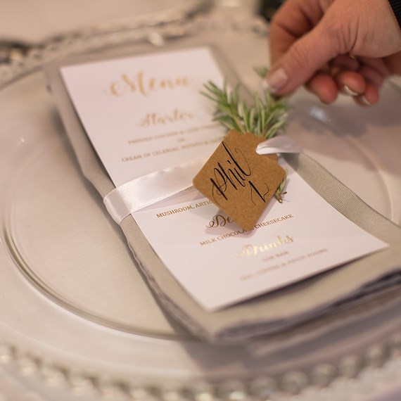 Canapé Menu