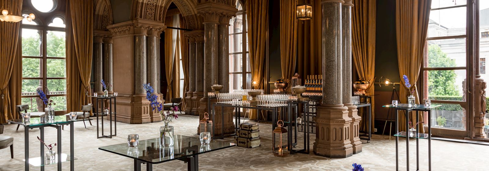 wedding party spaces london st pancras